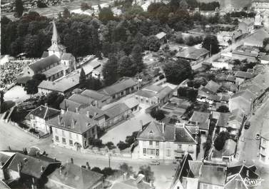 / CPSM FRANCE 51 "Sermaize les Bains, église, école des filles et PTT"