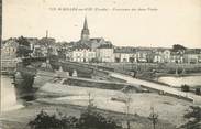 85 Vendee / CPA FRANCE 85 "Saint Gilles sur Vie, panorama des deux ponts"