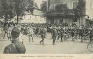 68 Haut Rhin / CPA FRANCE 68 "Massevaux, visite du générale Joffre" / MILITAIRE