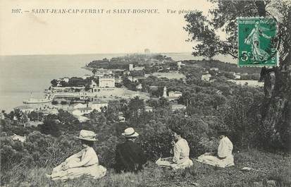 / CPA FRANCE 06 "Saint Jean Cap Ferrat et Saint Hospice, vue générale"