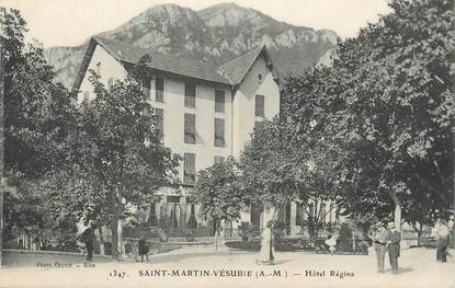 / CPA FRANCE 06 "Saint Martin Vésubie, hôtel Regina"
