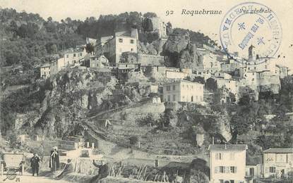 / CPA FRANCE 06 "Roquebrune, vue générale "