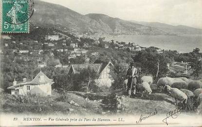 / CPA FRANCE 06 "Menton, vue générale"