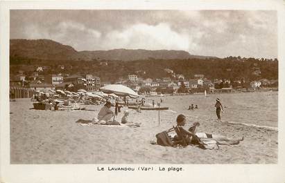 CPSM FRANCE 83 "Le Lavandou, La Plage"