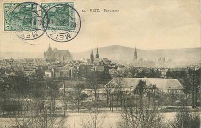 / CPA FRANCE 57 "Metz, panorama"