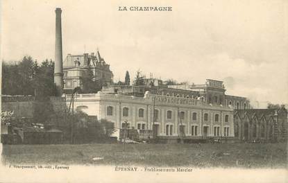 / CPA FRANCE 51 "Epernay, établissements Mercier"