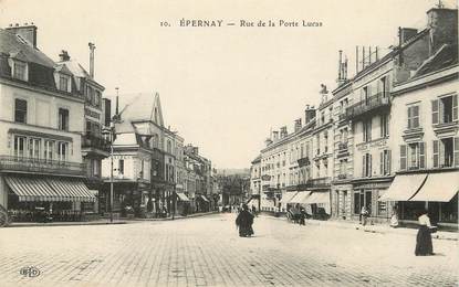 / CPA FRANCE 51 "Epernay, rue de la porte Lucas"