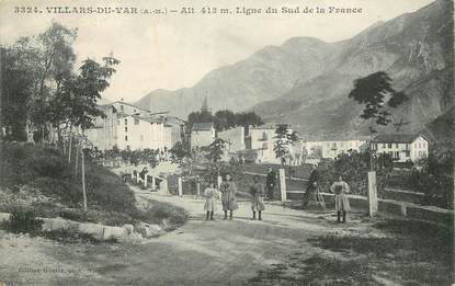 / CPA FRANCE 06 "Villars du Var, ligne du Sud de la France"