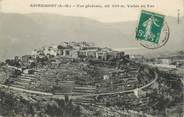 06 Alpe Maritime / CPA FRANCE 06 "Aspremont, vue générale, vallée du var"