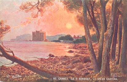 / CPA FRANCE 06 "Cannes, Ile Saint Honorat, le vieux château" / TUCK