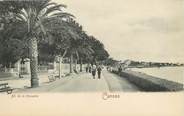 06 Alpe Maritime / CPA FRANCE 06 "Cannes, bld de la Croisette"