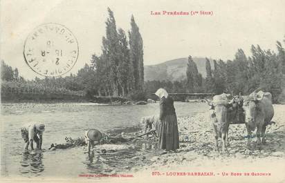 / CPA FRANCE 65 "Loures Barbazan, un bord de la Garonne"