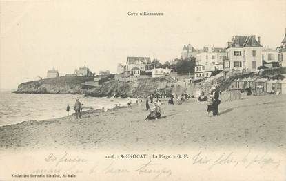 / CPA FRANCE 35  "Saint Enogat, la plage"