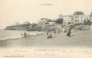 35 Ille Et Vilaine / CPA FRANCE 35  "Saint Enogat, la plage"