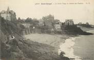 35 Ille Et Vilaine / CPA FRANCE 35  "Saint Enogat, la petite plage et chemin des Falaises"