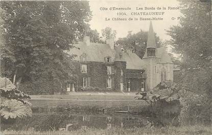 / CPA FRANCE 35 "Chateauneuf, le château de la Basse Motte"