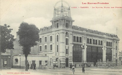 / CPA FRANCE 65 "Tarbes, le nouvel hôtel des postes"