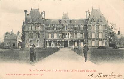 / CPA FRANCE 27 "La Neuve Lyre, château de la Chapelle"
