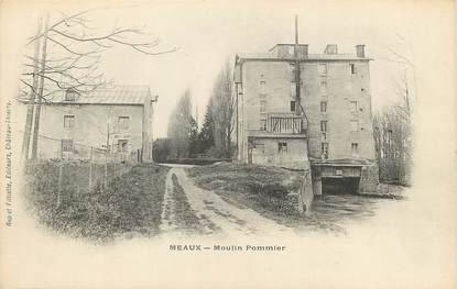 / CPA FRANCE 77 "Meaux, moulin Pommier"