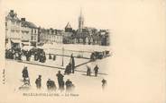 72 Sarthe / CPA FRANCE 72 "Sillé Le Guillaume, la place"