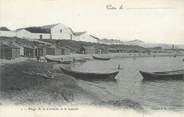 34 Herault / CPA FRANCE 34 "Cette, plage de la corniche et le Lazaret"