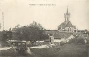 36 Indre / CPA FRANCE 36 "Valençay, l'église et les vieux ponts"