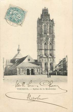 / CPA FRANCE 27 "Verneuil, église de la Madeleine"