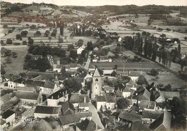 / CPSM FRANCE 24 "Saint Julien de Lampon, vue aérienne"