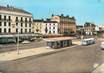 / CPSM FRANCE 63 "Clermont Ferrand, place de la gare, les hôtels"