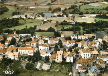 / CPSM FRANCE 63 "Saint Jean des Ollières, vue générale aérienne "