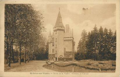 / CPA FRANCE 24 "Saint Léon sur Vezère, château de Clérant"