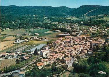 / CPSM FRANCE 84 "La Bastide des Jourdans, vue générale, au fond le lubéron"