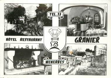 / CPSM FRANCE 84 "Ménerbes hôtel restaurant Granier"