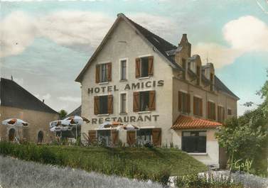 / CPSM FRANCE 86 "La Roche Posay, l'hôtel restaurant Amicis"