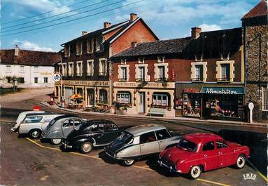 / CPSM FRANCE 87 "Morterolles sur Semme, hôtel du centre" / DS / CITROEN