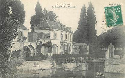 / CPA FRANCE 28 "Chartres, la Courtille et le déversoir"