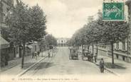 28 Eure Et Loir / CPA FRANCE 28 "Chartres, rue Jehan de Beauce et la gare"