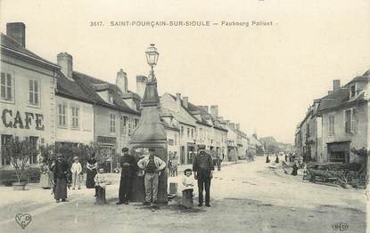 / CPA FRANCE 03 "Saint Pourçain sur Sioule, faubourg Palluet"