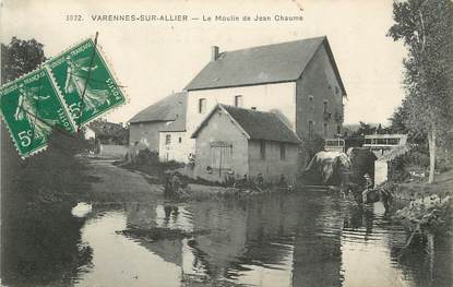 / CPA FRANCE 03 "Varennes sur Allier, le moulin de Jean Chaume"