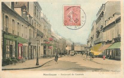 / CPA FRANCE 03 "Montluçon, boulevard de Courtois"