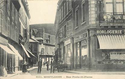 / CPA FRANCE 03 "Montluçon, rue Porte Saint Pierre"