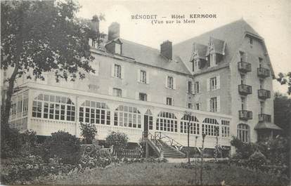 / CPA FRANCE 29 "Benodet, hôtel Kermoor, vue sur la mer"