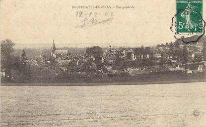 / CPA FRANCE 76 "Neufchâtel en Bray, vue générale "