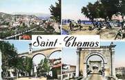 42 Loire / CPSM FRANCE 42 "Saint Chamas, vue générale, la plage"