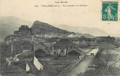 / CPA FRANCE 05 "Tallard, vue centrale et le château"