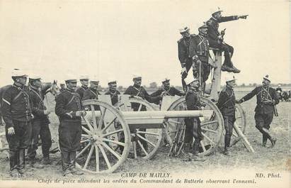 / CPA FRANCE 10 "Camp de Mailly" / MIMTAIRE