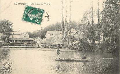 / CPA FRANCE 18 "Bourges, les bords de l'Auron"