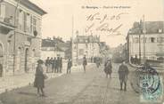 18 Cher / CPA FRANCE 18 "Bourges, pont et rue d'Auron"