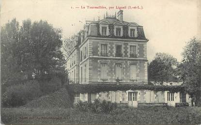/ CPA FRANCE 37 "La Tourmellière, par Ligueil"