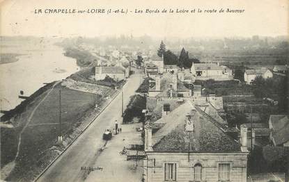 / CPA FRANCE 37 "La Chapelle sur Loire"